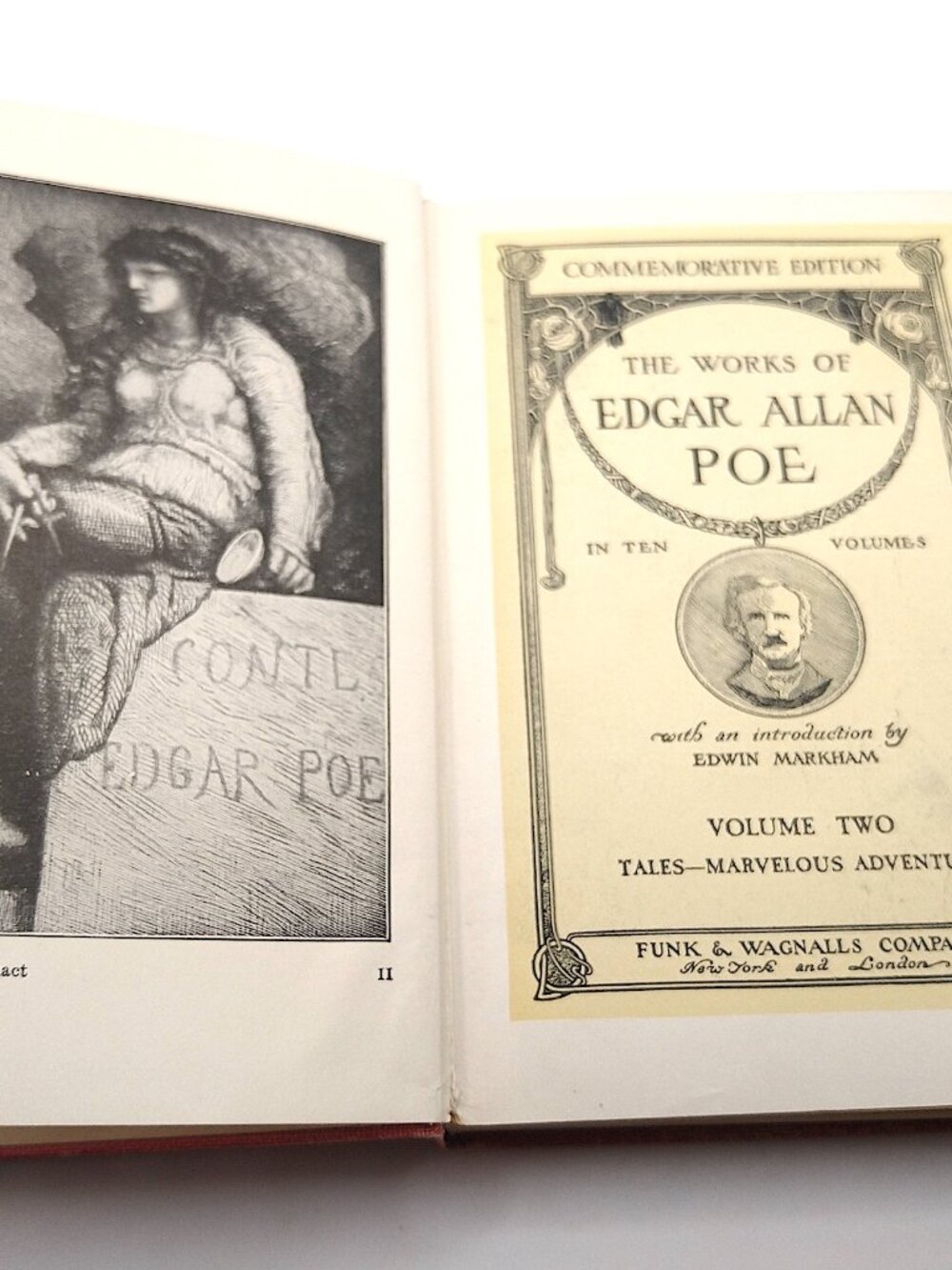 1904 The Works of Edgar Allen Poe Book Volume 2